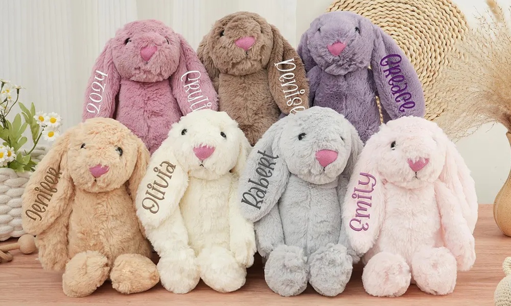 Choose From Personalized Embroidered Stuffed Animals with Name (Up to 81% Off)