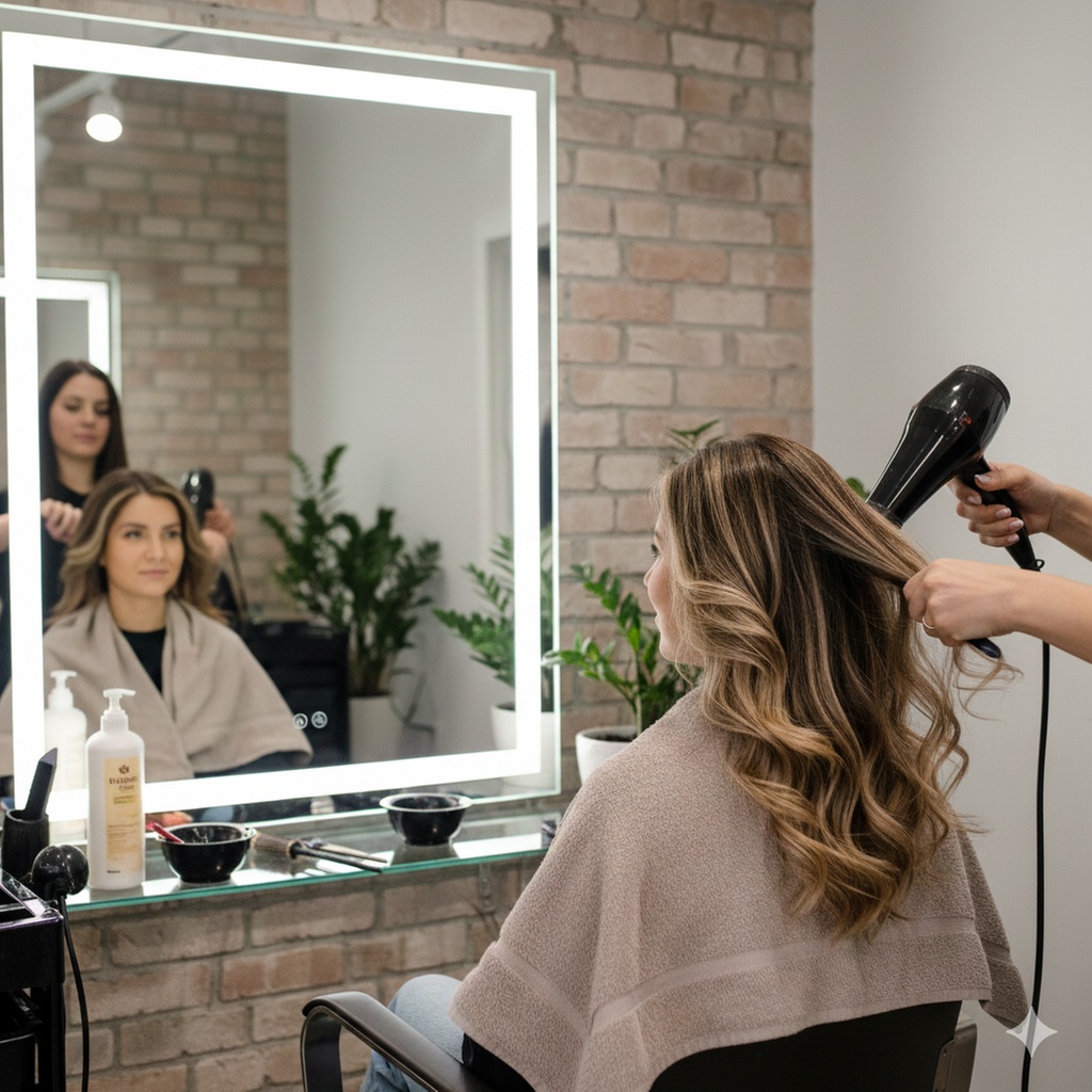 One Woman's Hair Cut And Style, Shampoo Treatment, & Blow Dry