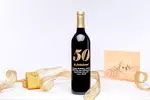 Personalized Birthday Gift - Custom Etched Wine Bottle