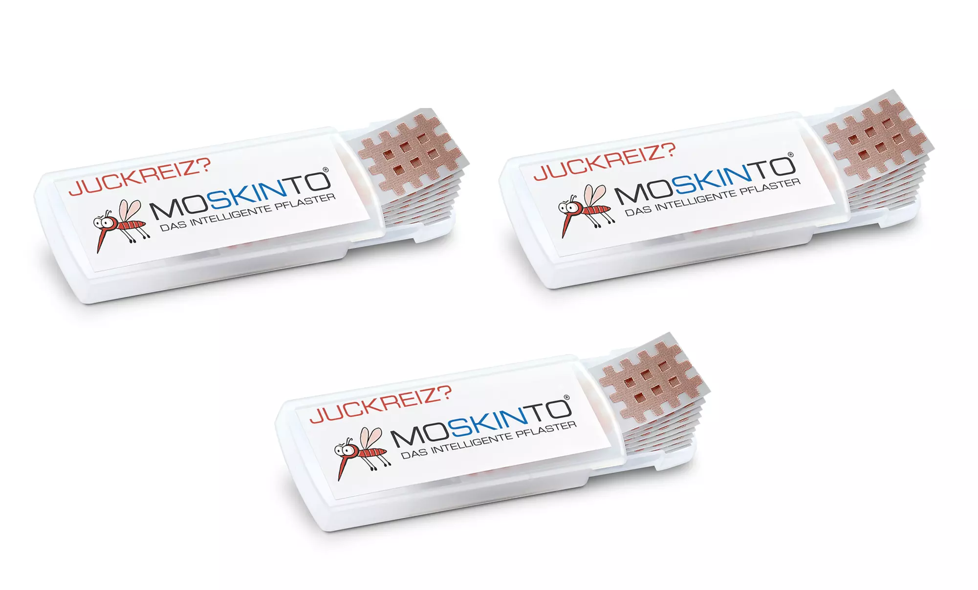 72 - 240 Moskinto Insektenstich-Pflaster gegen Juckreiz und Schwellung