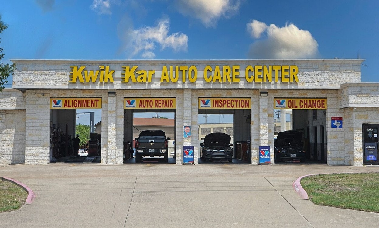 Semi or Full Synthetic Oil Change with Filter Replacement at Kwik Kar
