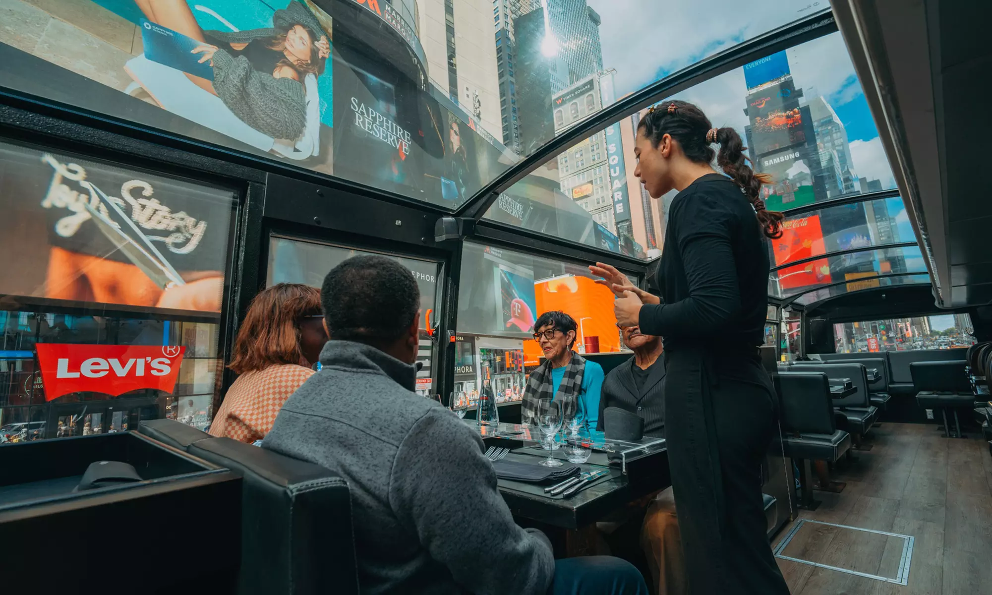 Panoramic Four Course Lunch or Six Course Dinner Dining Experience