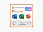 Microsoft 365 Personal: 1-Year Subscription