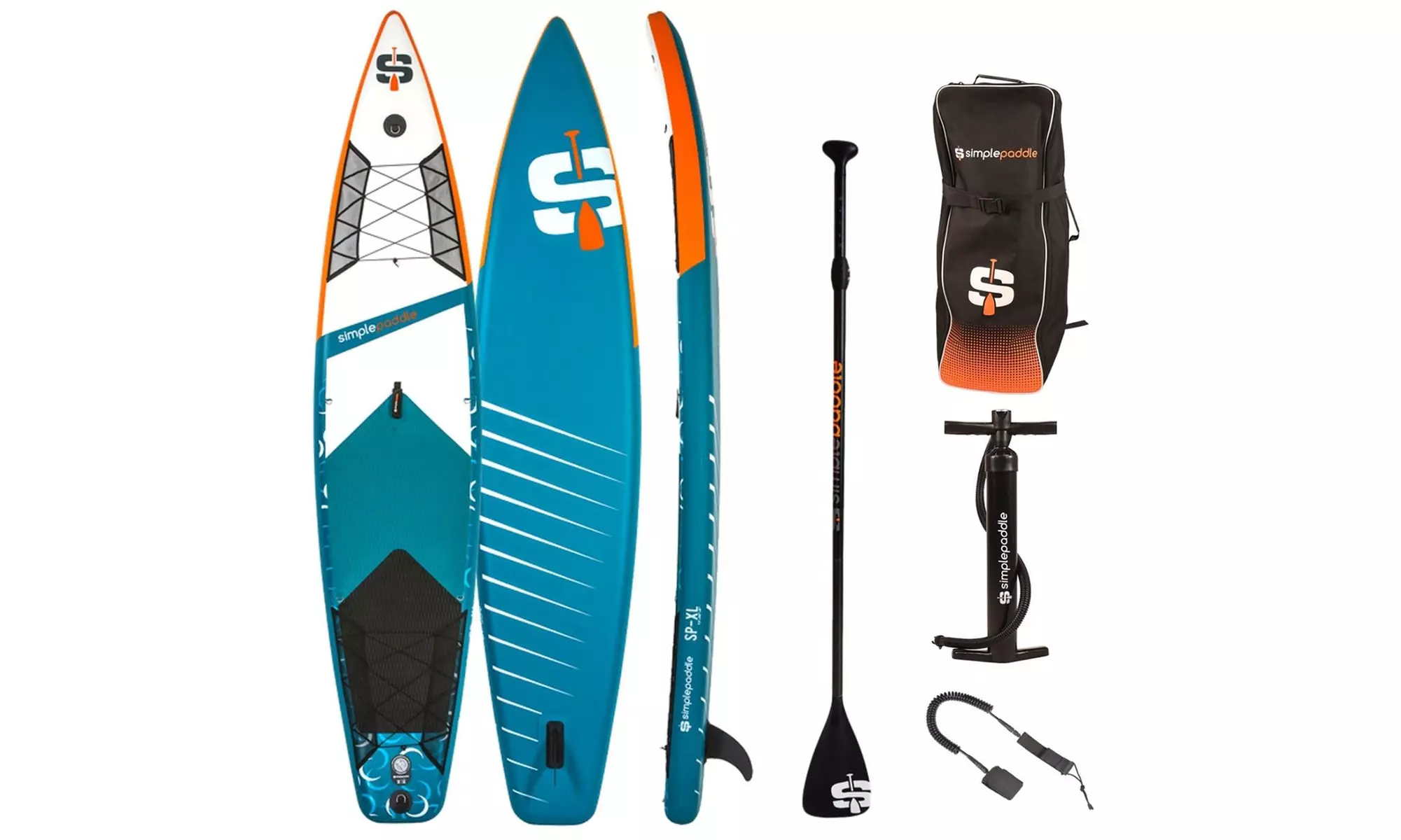 SIMPLE-PADDLE aufblasbares Stand-Up-Paddle-Brett oder Transporttasche