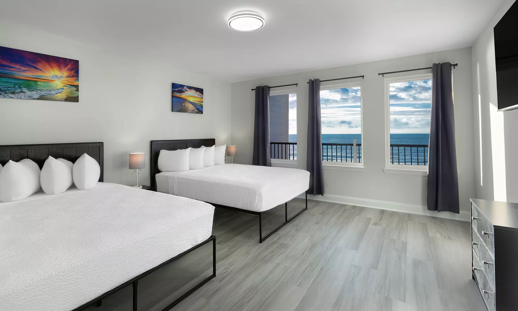 Oceanfront Boardwalk Escape with Stunning Views and Coastal Comfort