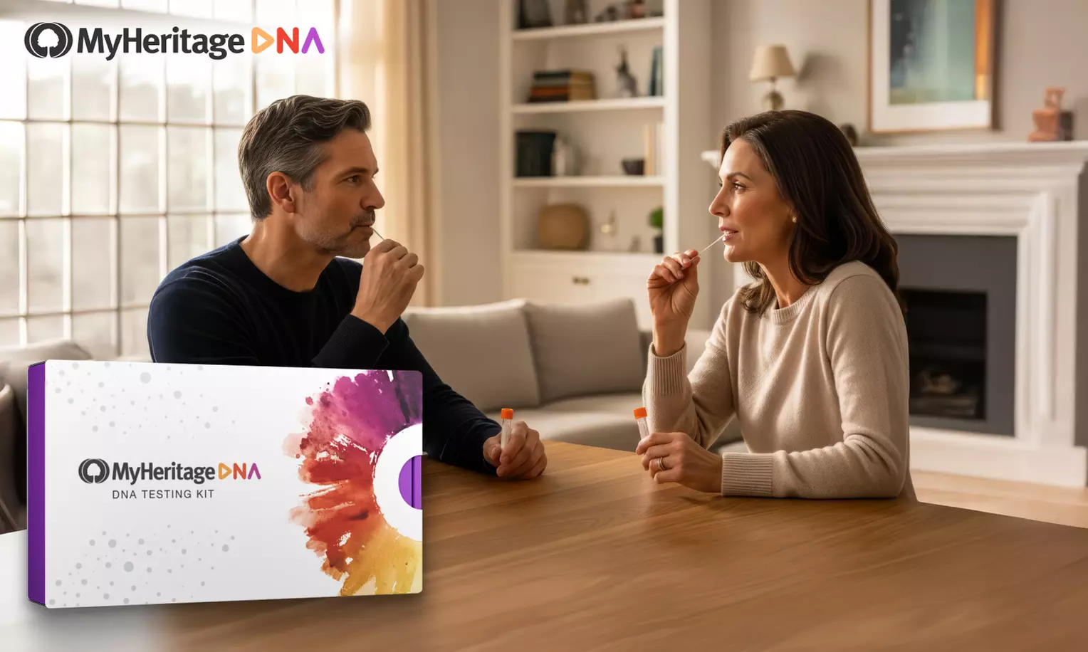 DNA-Abstammungs-Testkit opt. mit 30 Tage gratis Abo