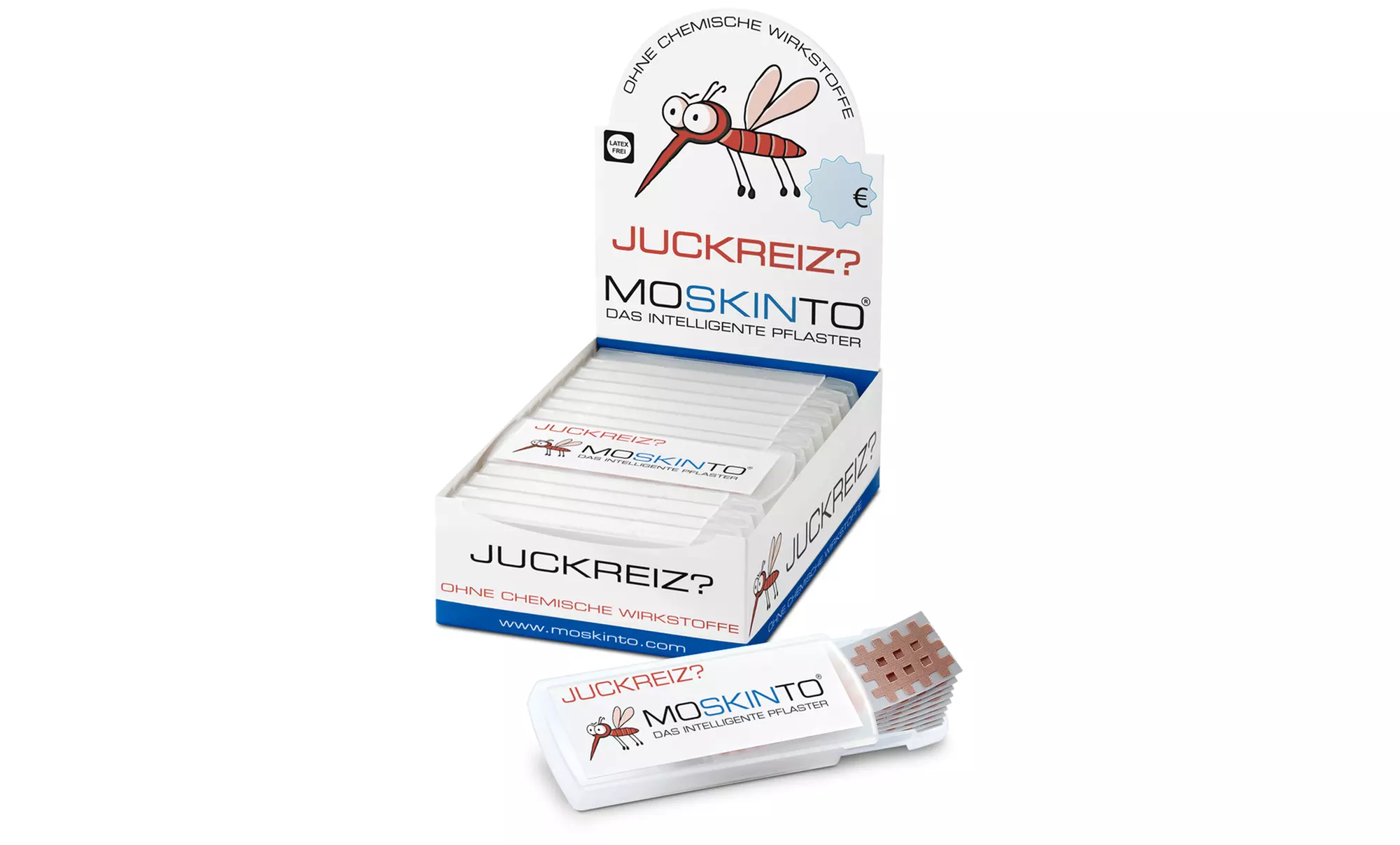 72 - 240 Moskinto Insektenstich-Pflaster gegen Juckreiz und Schwellung