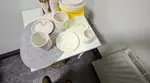 Kreativer Keramik-Workshop „2er-Frühstücksset“ für 1 oder 2 Personen
