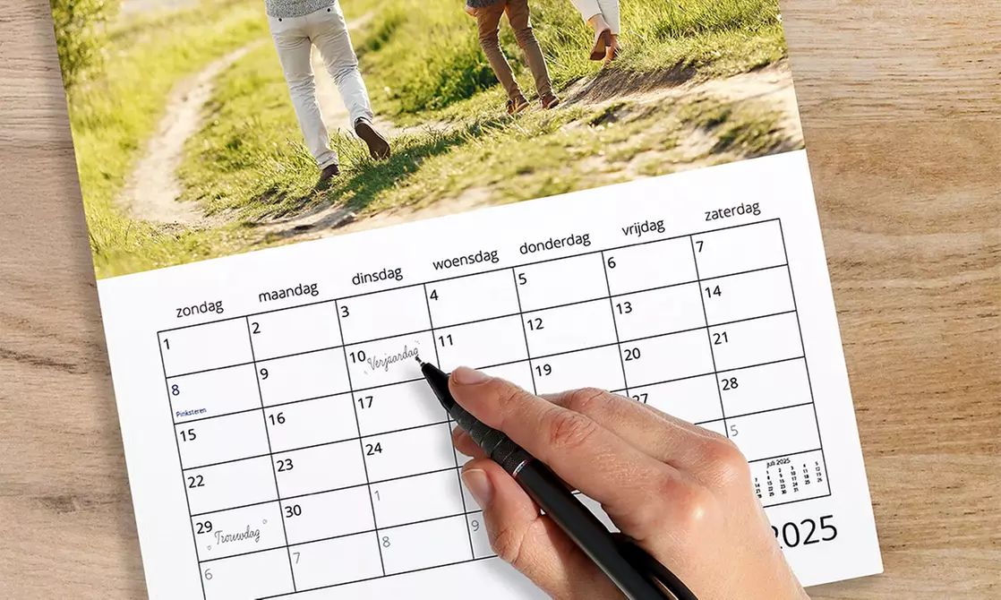 Maak van elke maand een feestje met een persoonlijke fotokalender