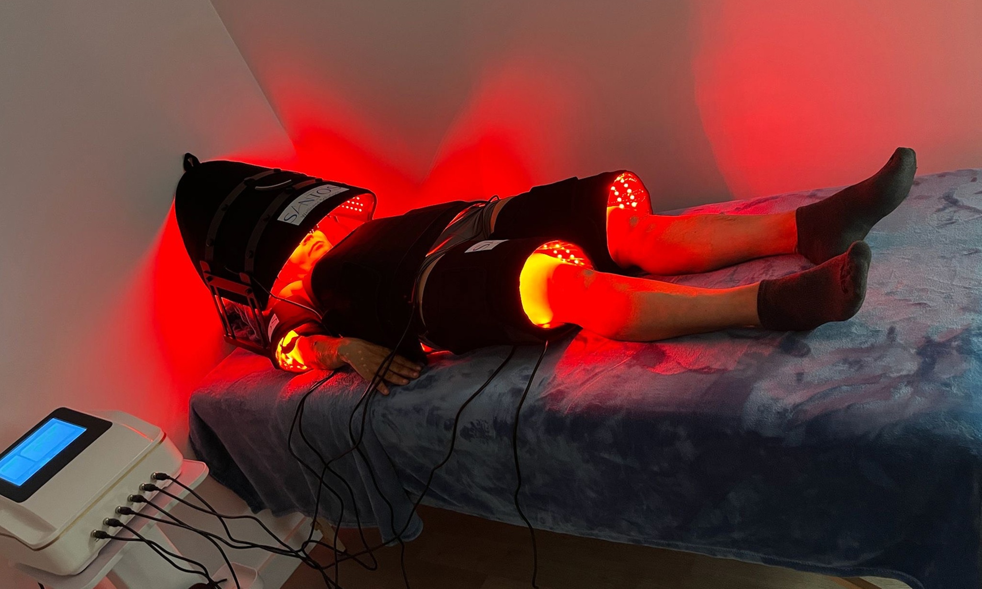 One or Three Red Light Body Contouring Session + Skin Soothing Benefit