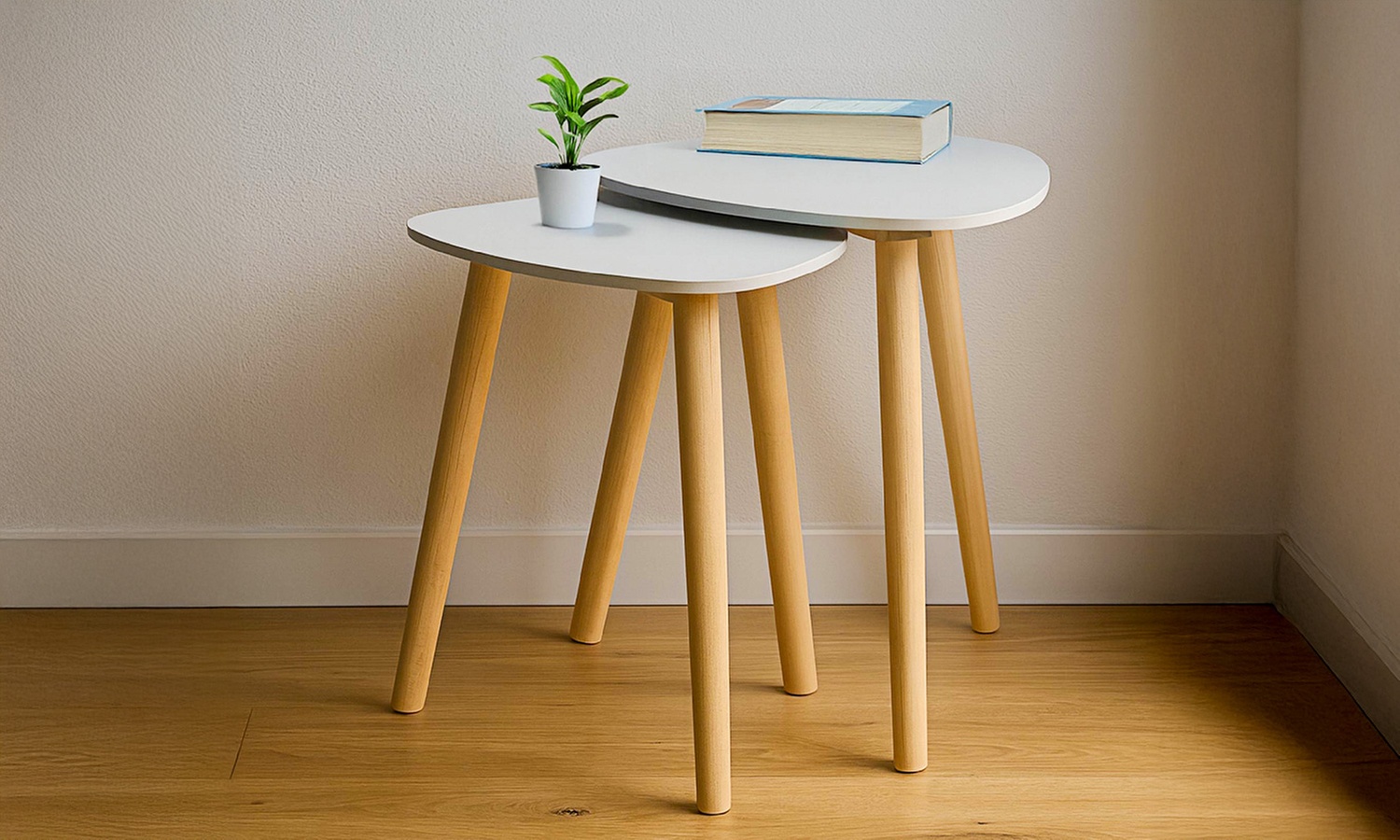 Lot de 2 tables d'appoint "Livermore"