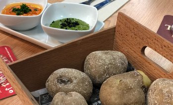 Menú de comida canaria para 2