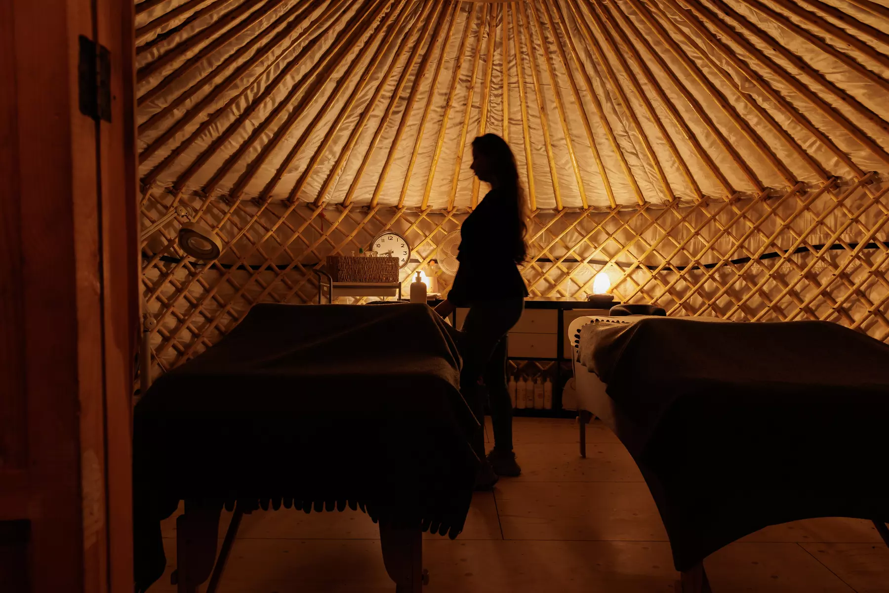 Deluxe wellnessbehandeling in een yurt