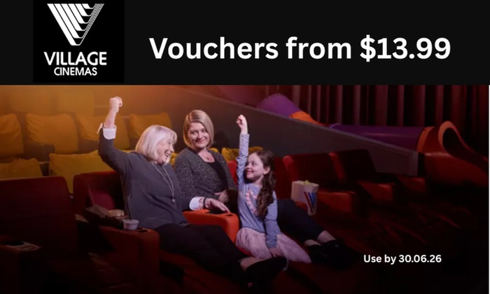 Village Cinemas EVoucher Sale