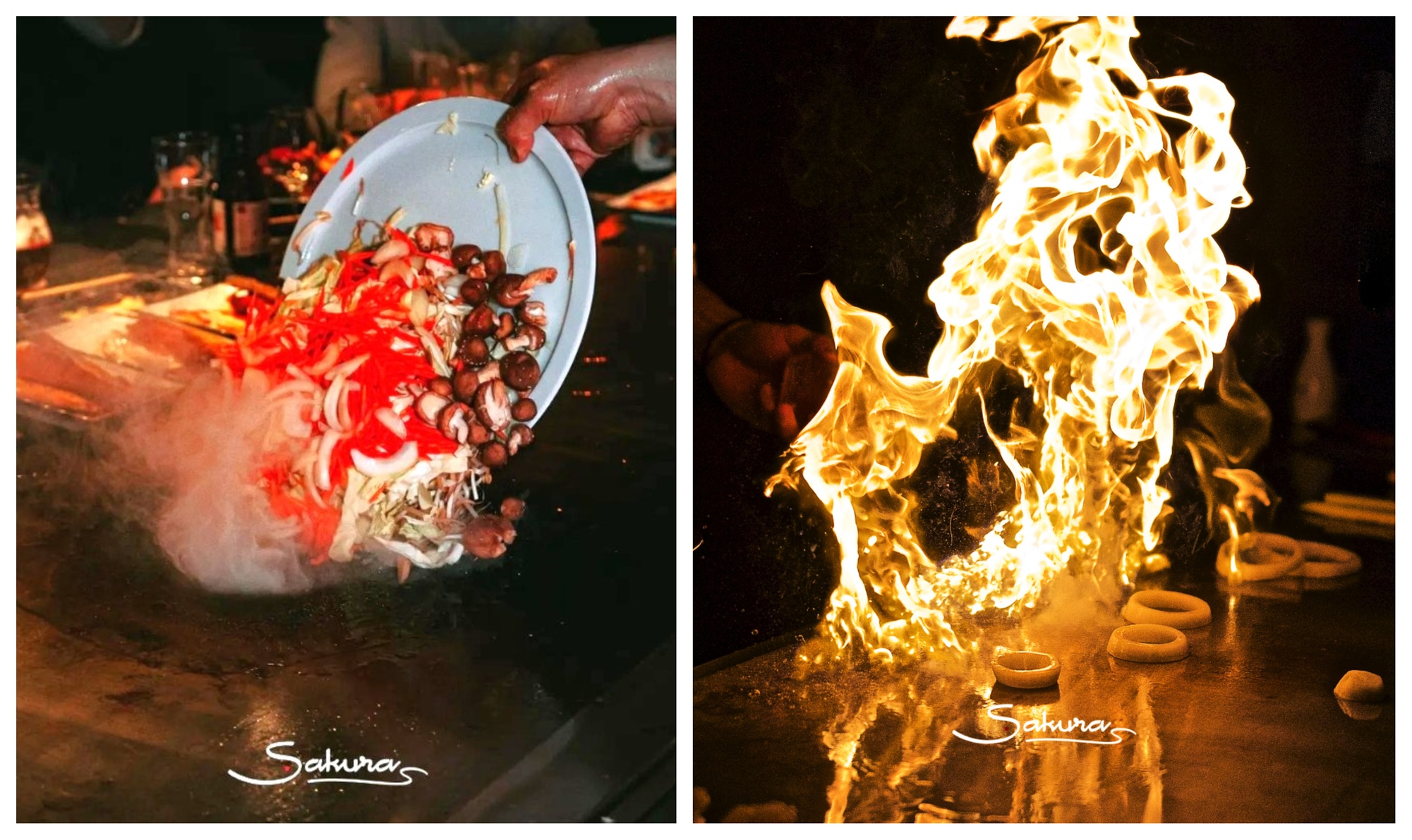 Menu japonais en 6 services au restaurant Sakura à Courtrai