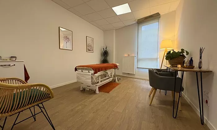 Massage ayurvédique avec Caramel