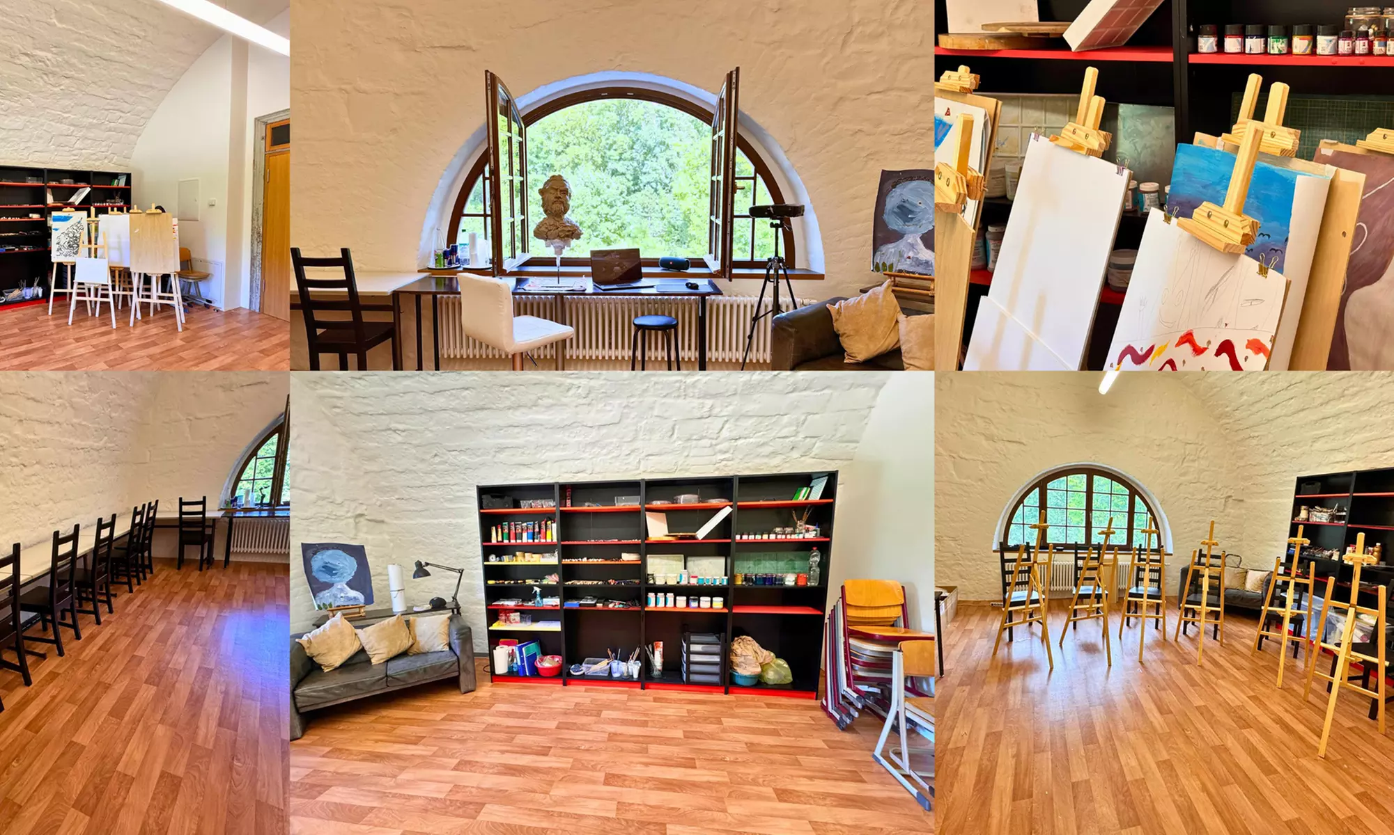 1,5 Std. Workshop: Bildhauerei, Keramik oder Malerei für 1- 6 Personen