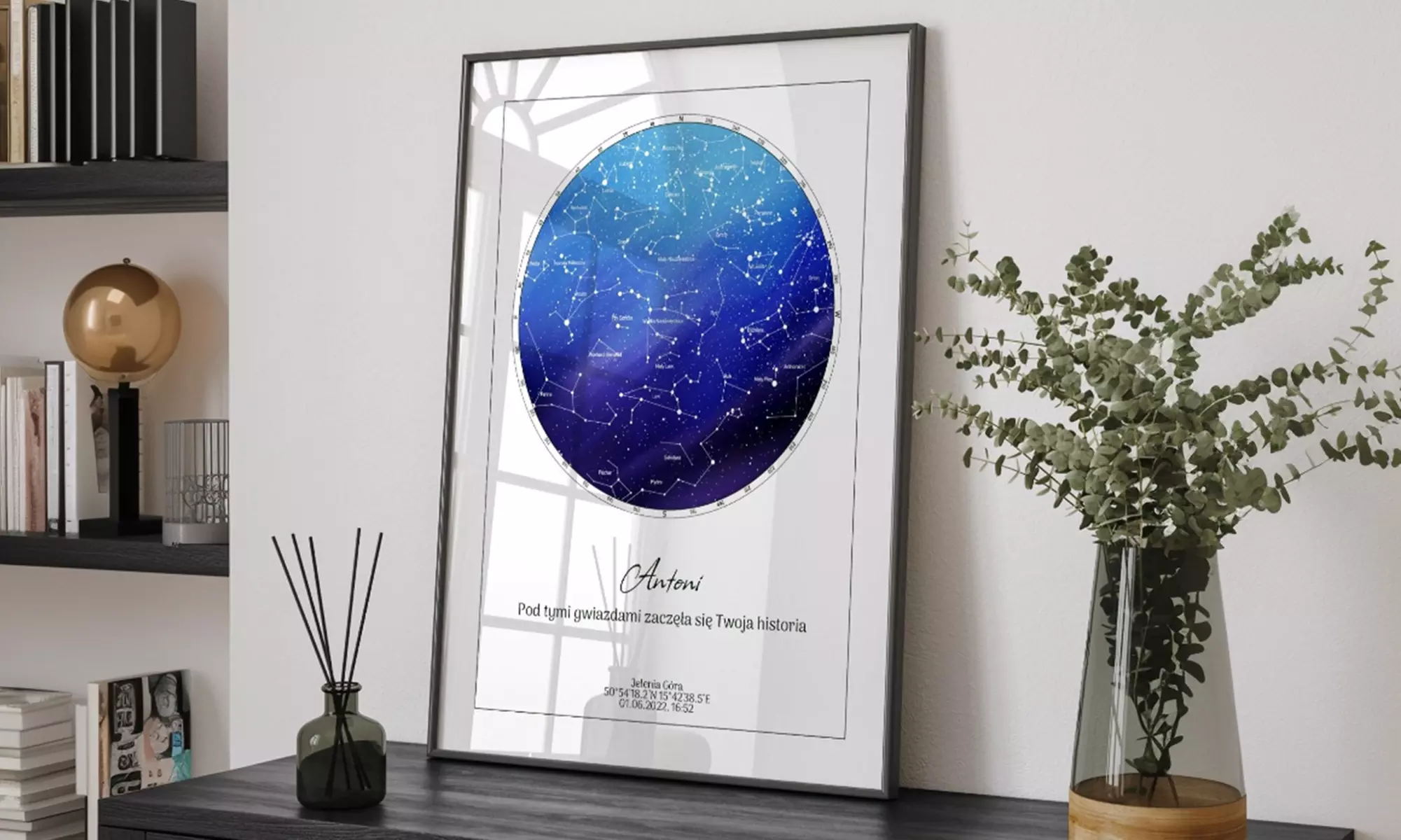 Personalizowana Mapa Nieba: oryginalny prezent na różne okazje