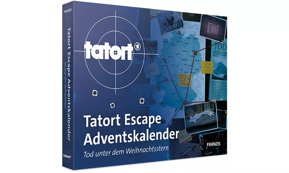 Tatort Escape- oder CheXperiment Adventskalender inkl. Versand