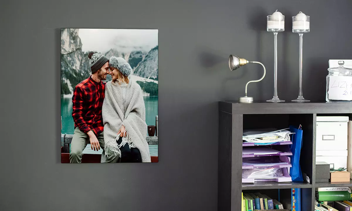 Fotolienzo personalizable en horizontal o vertical y hasta 100 x 70 cm