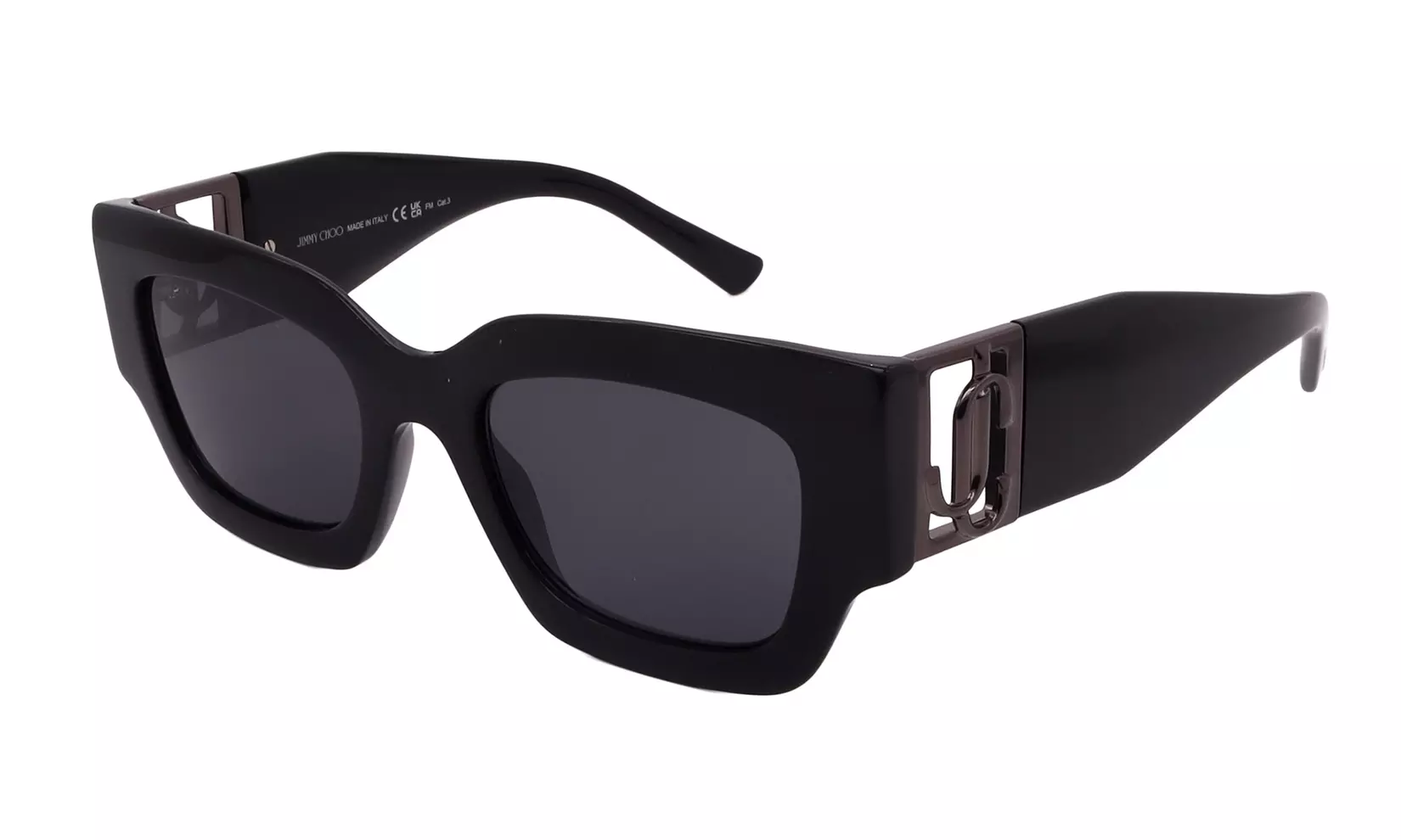 Jimmy Choo NENA/S 807/IR Black Gunmetal Sunglasses