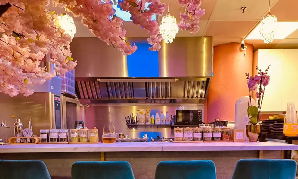 Taiwanese oder Icecream Wheelcake mit Golden Matcha Drink für 2 oder 4