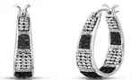 Elegant Crystal Hoop Earrings – Chamonix Jewelry