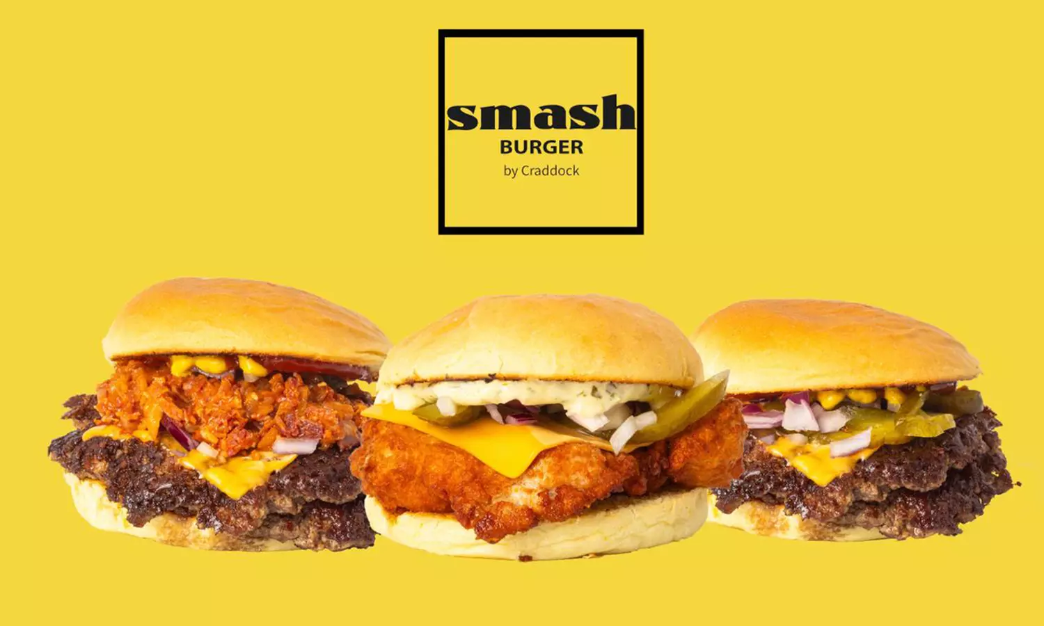Smash Burger mit Pommes inkl. Cocktail nach Wahl für 1 - 4 Personen
