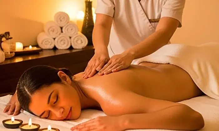 Pampering package: Massage + Hot Towel + Aromatherapy + Foot Scrubbing