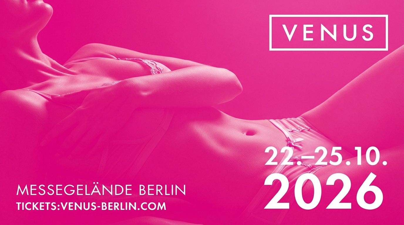 Ticket für die VENUS 2026 – Erotik- & Lifestyle-Messe am 22.-25.10.26