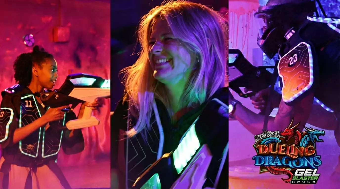 Dueling Dragons Nexus Gel Blaster Admission - Valid Only on Weekends