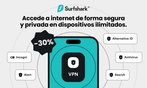 Suscripción de 1 o 2 años a Surfshark Starter o Surfshark One a elegir