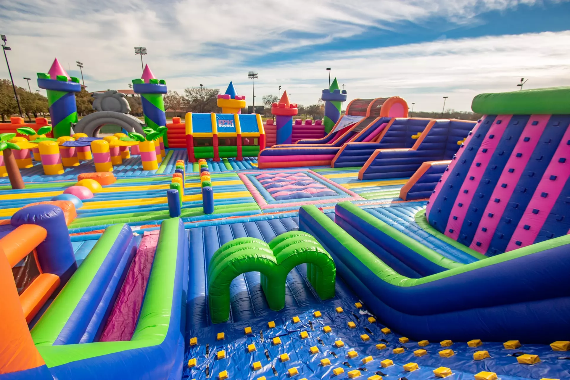 Admission to Jump and Water Fest at Victory Park August 1-3 and 8-10