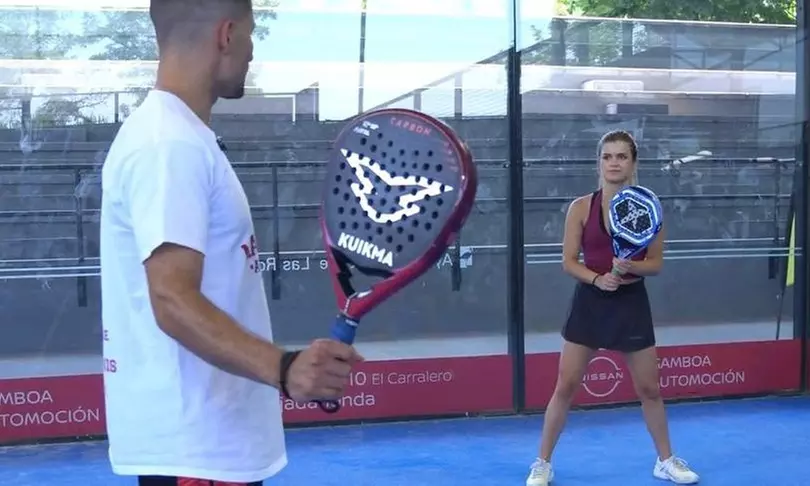 Clases a domicilio de pádel y tenis para 2 o 4 personas