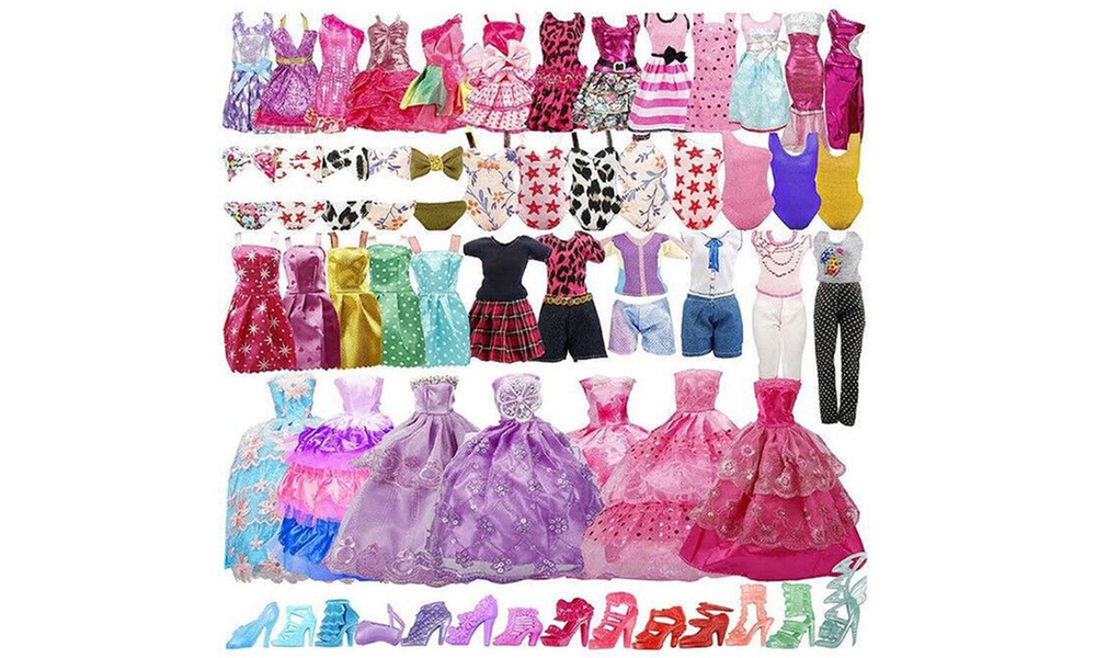 35-teiliges Puppenkleidung- und Zubehör-Set für 29–30-cm-Puppen