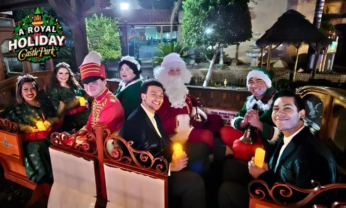 Limited Time Pricing! A Royal Holiday Experience at Castle Park: Save Over 66% - Includes Admission + Unlimited Rides + Unlimited Mini Golf + Holiday Village Access!