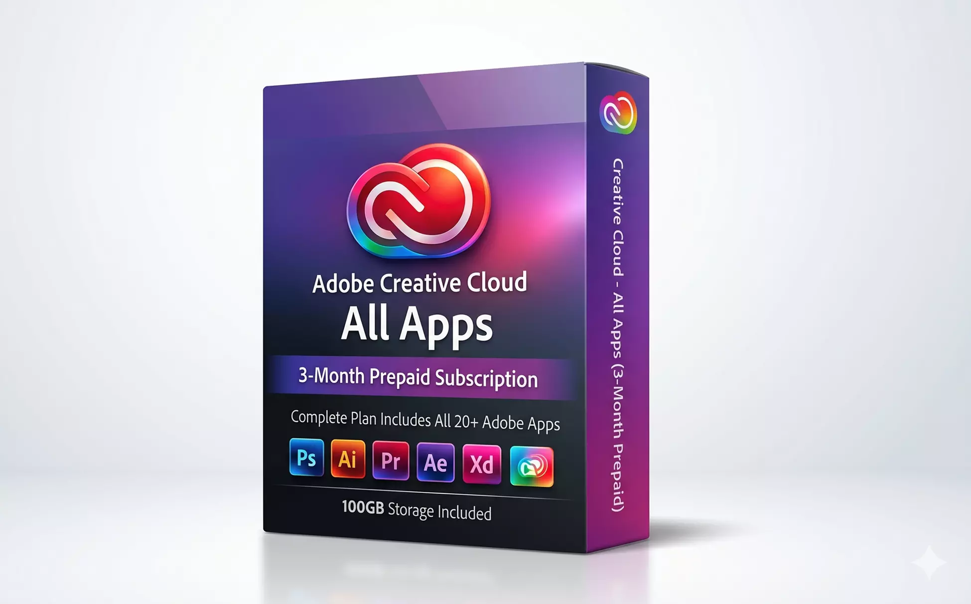 Adobe Creative Cloud All Apps Subscriptions - 1 Month or 3 Months