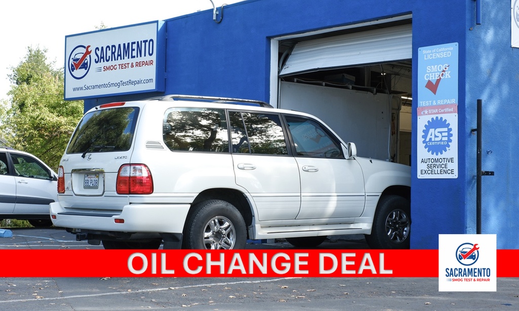 Full Synthetic Oil Change with Filter (Up to 5 Quarts), Fluids & More
