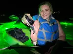 Sharkey's Glass Bottom Kayak Night Tour with Fish Feeding