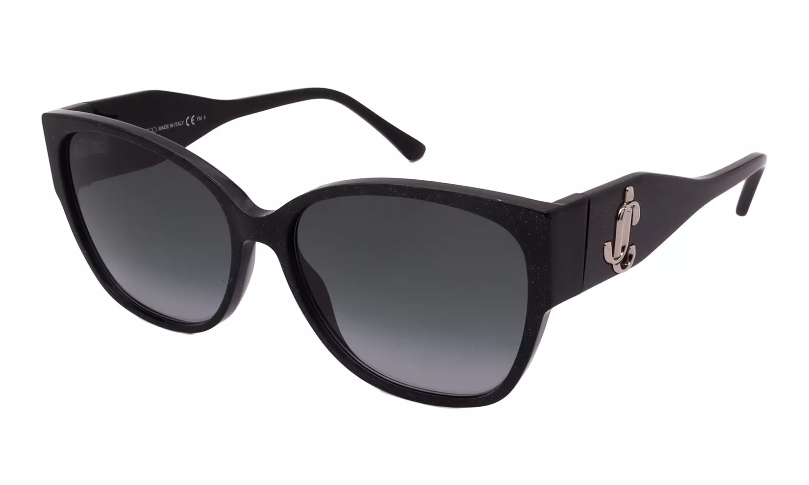 Jimmy Choo SHAY/S DXF Black Sunglasses
