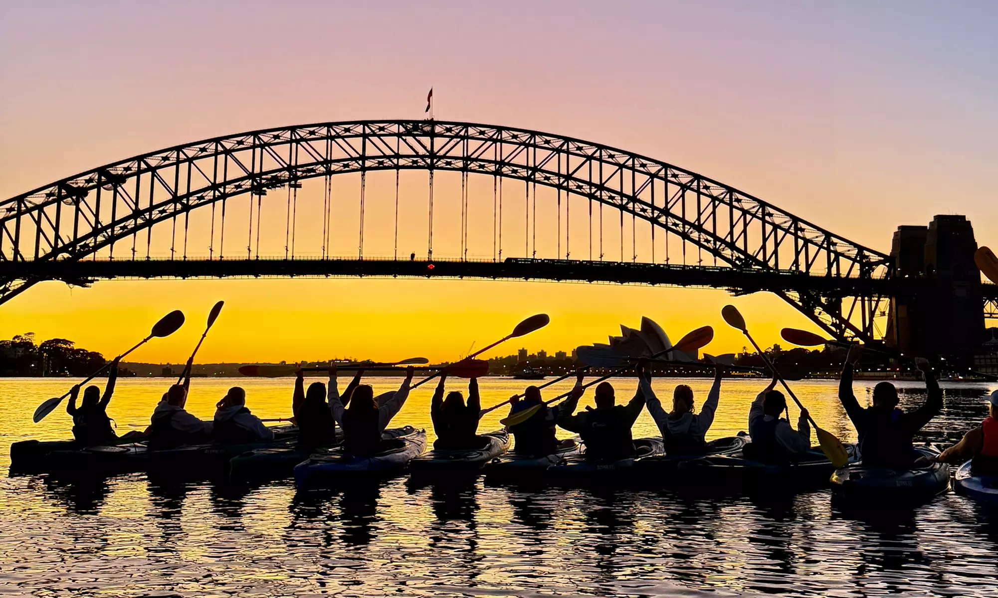 Sunrise & Sunset Sydney Harbour Kayaking for 1–4 People