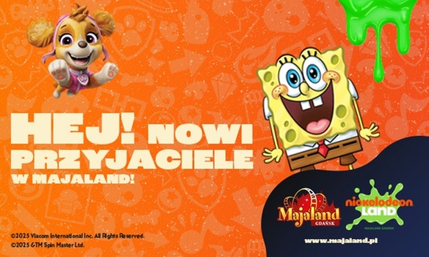 Majaland Gdańsk, Warszawa i Kownaty: całodzienny bilet dla 1 osoby