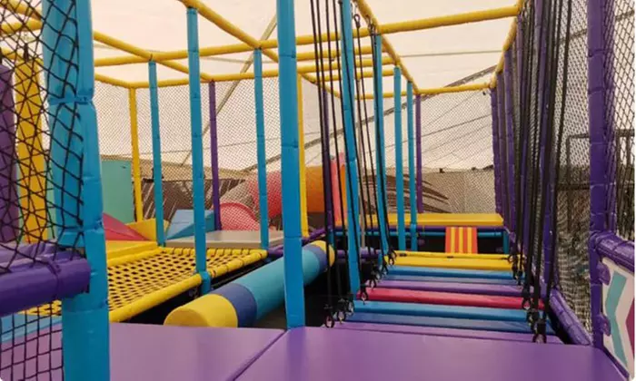 Marina Mall AD: Ninja Trampo | Building Block- 90-Min Super Saver Pass