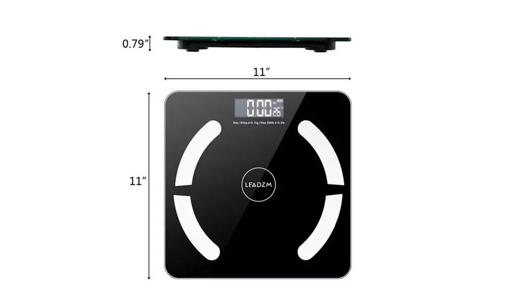 Bluetooth Smart Digital Weighing Scale Body Fat Scale