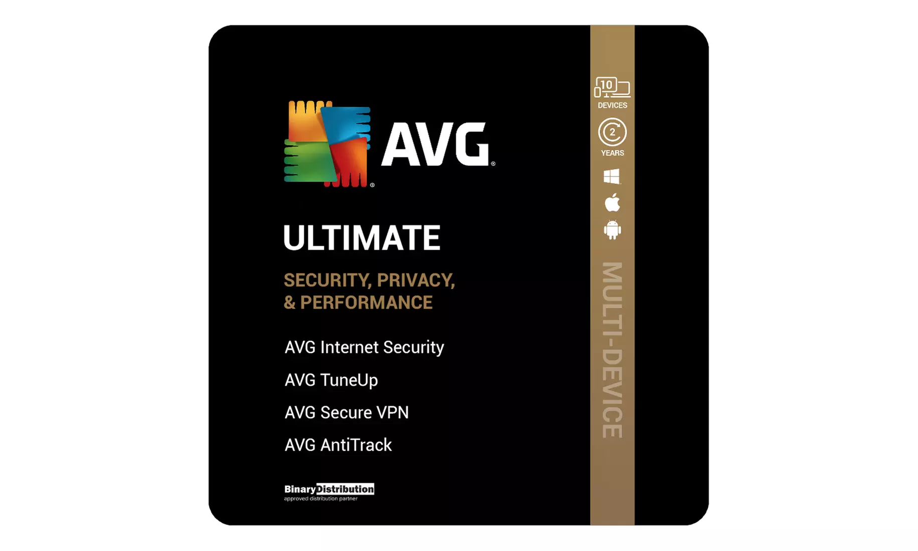 AVG Internet Security 2025 oder AVG Ultimate 2025 für 10 Geräte