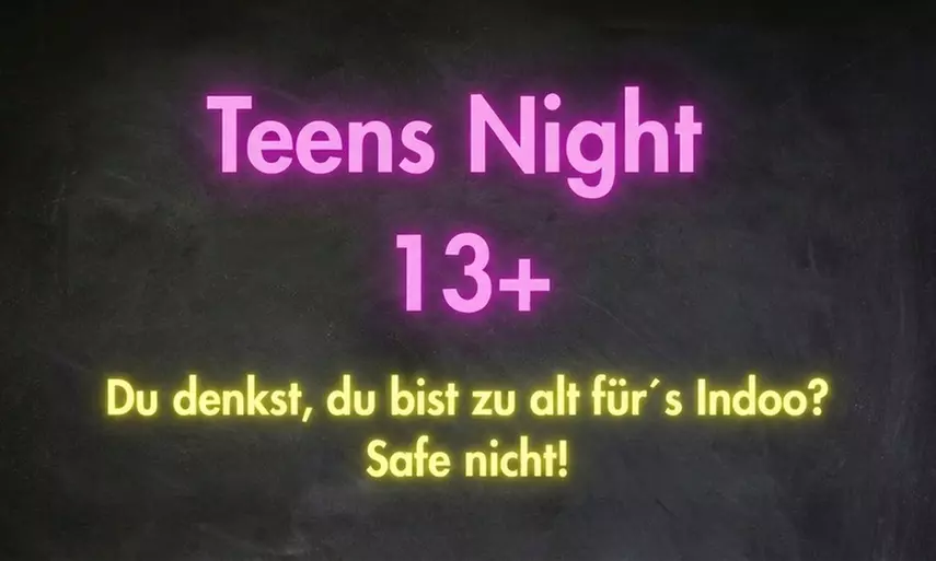 1 bis 4 Tickets für Teens Night im Indoor Park
