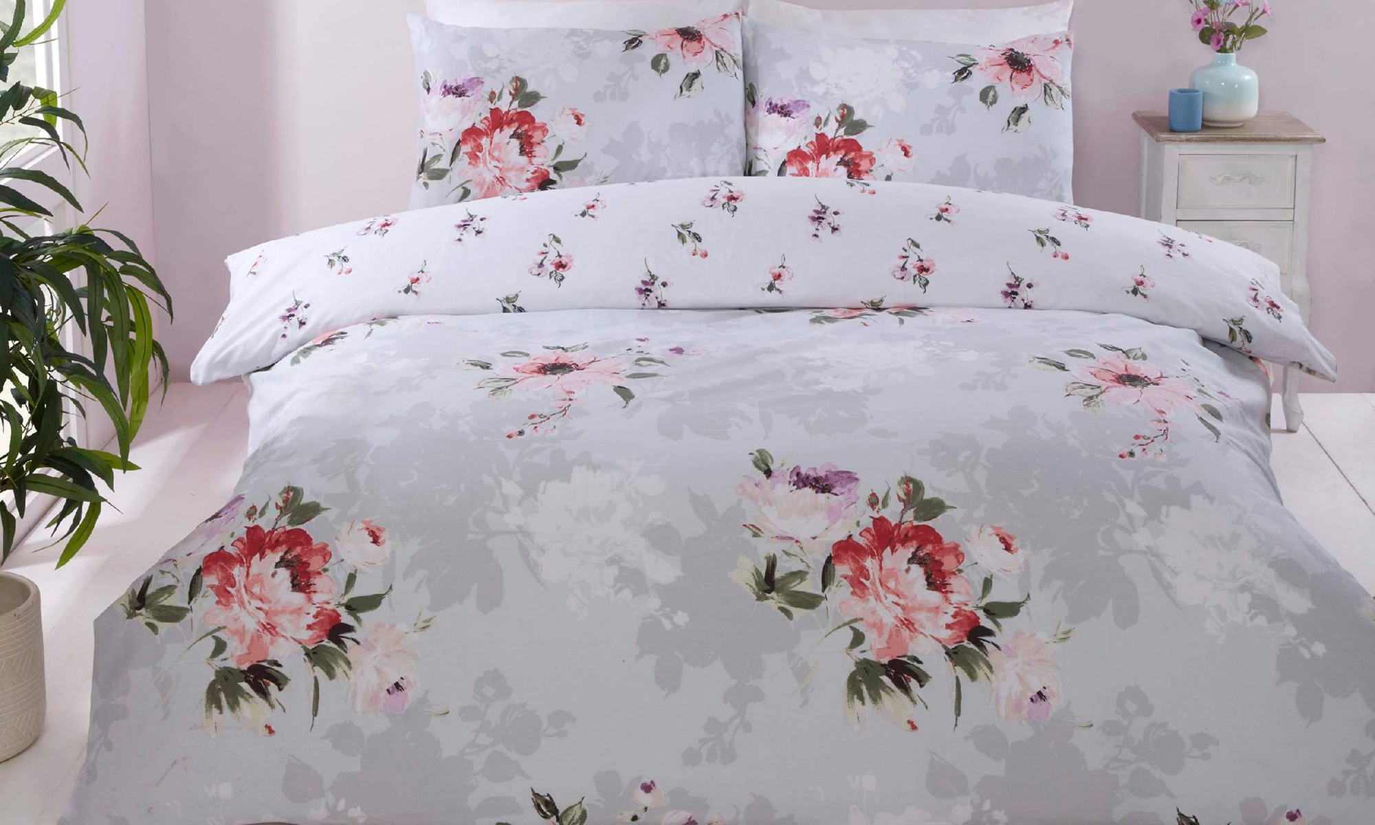 Floral Easy Care Duvet Set
