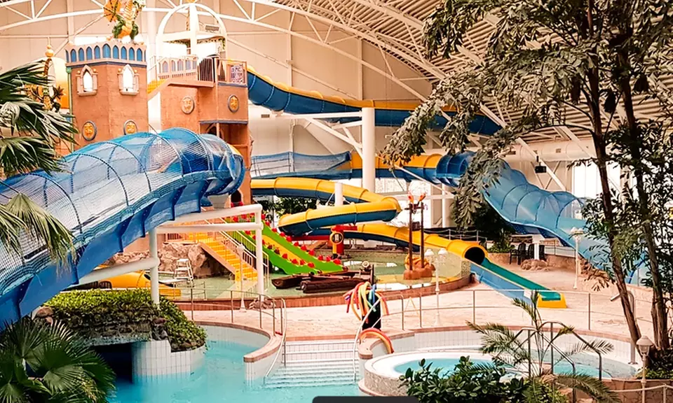 Tageskarte für das Spaßbad, opt. inkl. Sauna für Erwachsene & Kinder