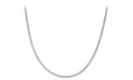 Sterling Silver 1MM Box Chain Necklace – Chamonix Jewelry