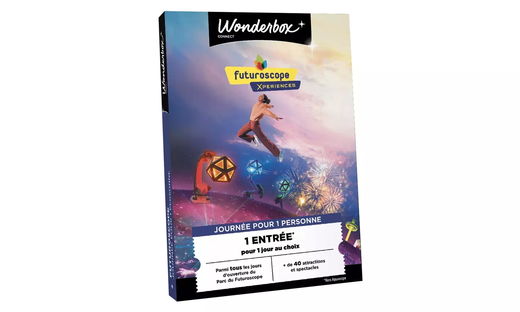 Futuroscope : sensations, rêves et technologie avec Wonderbox Connect